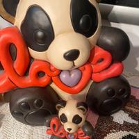 Panda thun in coppia maxi