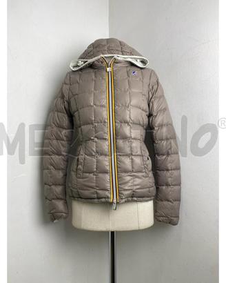 PIUMINO DONNA K WAY PANNA/TORTORA