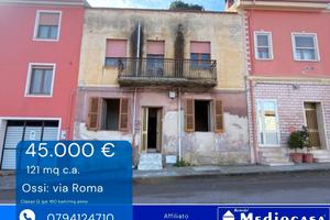 Ossi,Via Roma - Casa indipendente da ristrutturare