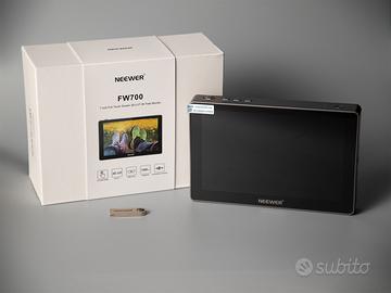 Neewer FW700 Monitor da Campo 7" Touchscreen 4K