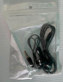 Auricolari con filo e attacco jack da 3.5 mm