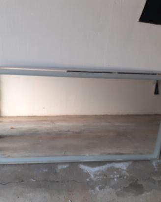 Specchio da parete bagno 51x91cm con luci integrat