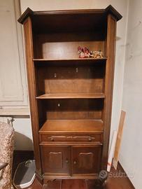 MOBILETTO LIBRERIA IN LEGNO VINTAGE