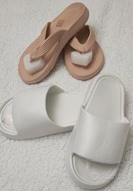 Set di ciabatte e infradito/Slippers and flip-flop