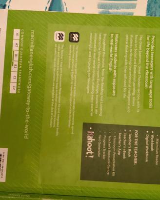 Gateway ti the world B1+  ( workbook e student's )