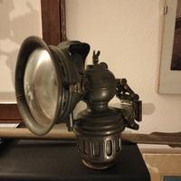 lampada vintage in carbonio 