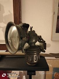 lampada vintage in carbonio 