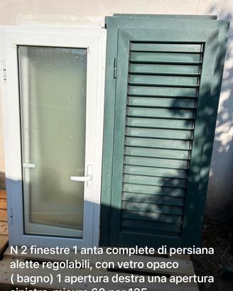 Finestre e persiane
