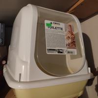 lettiera chiusa per gatti nuova Croci