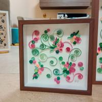 Quadri artigianali realizzati con la tecnica del q