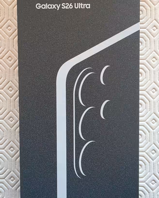 Samsung Galaxy S26 Ultra 16 GB/1 TB nero sigillato