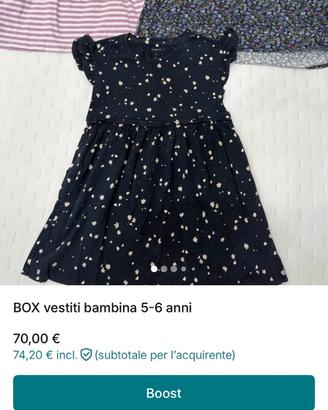 box abbigliamento bambina