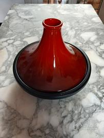 LE CREUSET TAJINE, 27 CM, CUSCUS, COLOR CILIEGIA.