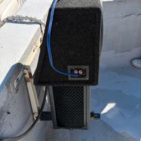 subwoofer e amplificatore