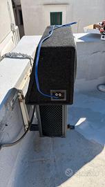 subwoofer e amplificatore