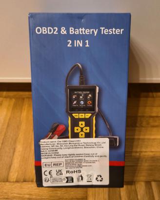 Lettore di codici diagnostico e tester batteria