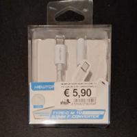 Adattatore jack per cuffie USB-C a 3.5mm