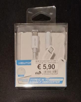 Adattatore jack per cuffie USB-C a 3.5mm