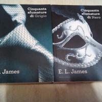 2 libri 50 sfumature di grigio e nero