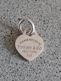 charms Return to Tiffany & Co. argento heart tag