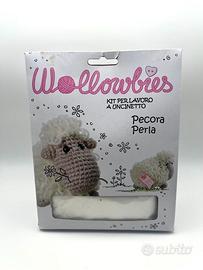 Kit lavoro ad uncinetto pupazzo pecora crochet