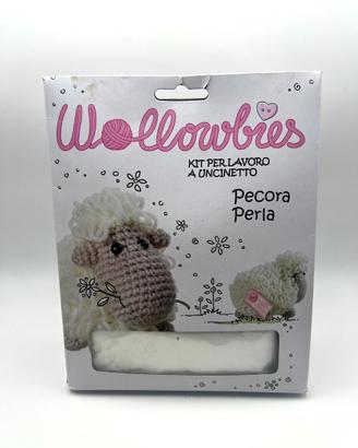 Kit lavoro ad uncinetto pupazzo pecora crochet