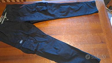 Pantaloni cargo invernali neri Lab84 taglia 44 sli