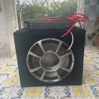 Subwoofer e amplificatore