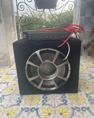 Subwoofer e amplificatore