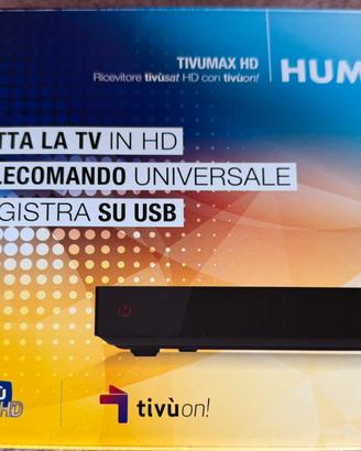 Ricevitore satellitare TV Humax Tivùmax HD-6600S