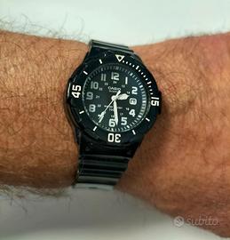 Casio LRW 200H Nero Black  Orologio Whater Resist