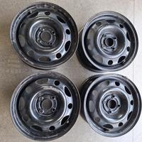 Cerchi in ferro citroen C1 - opel corsa