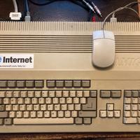 Amiga A-500 led rosso + espansione + mouse