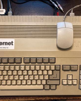 Amiga A-500 led rosso + espansione + mouse