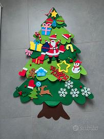 Albero natale feltro per bambini
