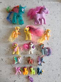Lotto my little pony e cavallini giocattolo