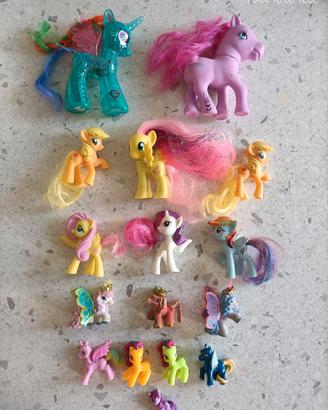 Lotto my little pony e cavallini giocattolo