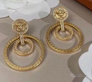 Orecchini Versace Gold