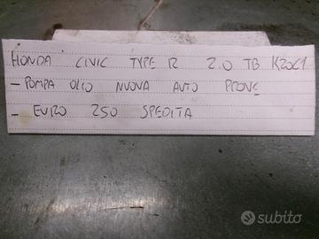 Pompa olio honda civic type r 2.0 tb k20c1