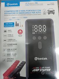  BK91543 Avviatore Auto e Compressore d'Aria 12V