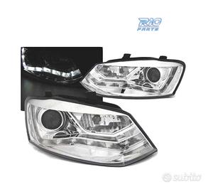 FARI PER VOLKSWAGEN VW POLO 6R 09-14 LUCI DIURNE C