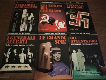 6 volumi "I grandi nomi del XX secolo"