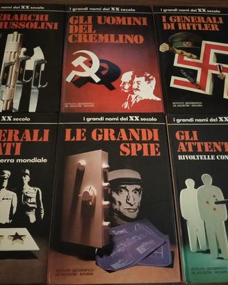 6 volumi "I grandi nomi del XX secolo"