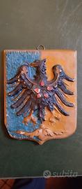 Araldica - stemma in gesso Aquila S. Venceslao