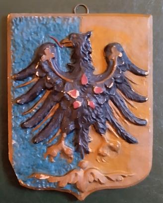 Araldica - stemma in gesso Aquila S. Venceslao