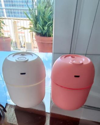 Coppia Mini Umidificatori USB da Scrivania NUOVI