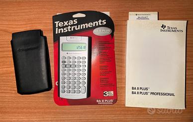 Calcolatrice Texas Instruments BA II Plus Pro