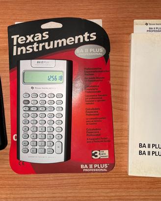 Calcolatrice Texas Instruments BA II Plus Pro