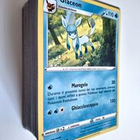 Mazzo 100+ carte Pokemon italiane tutte differenti