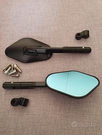 specchietti Rizoma Ellisse neri